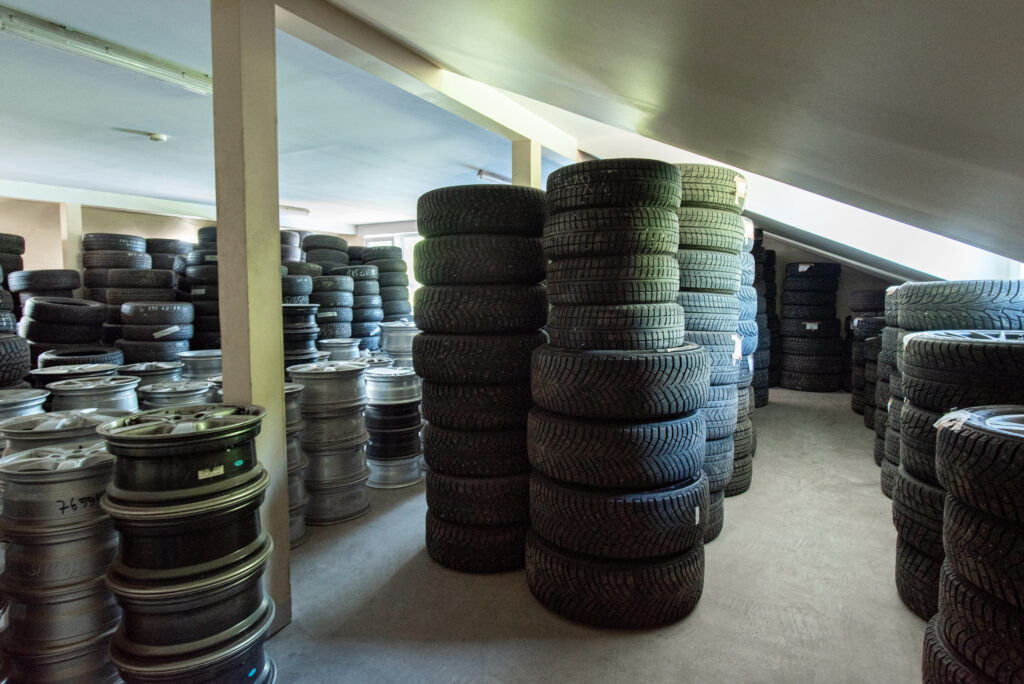 car tires warehouse